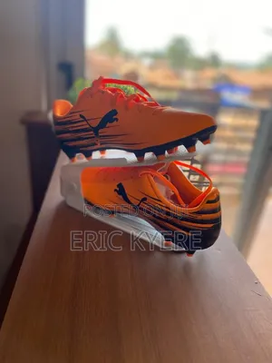 Puma Football Boots – Orange Soccer Cleats