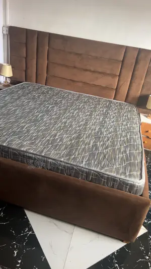 Bed,Mattress and Lamp