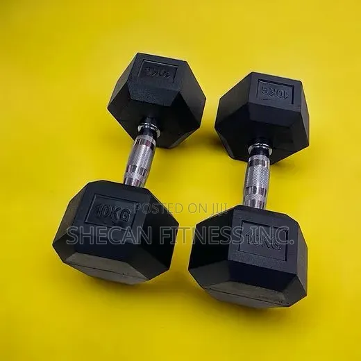 20kg 10kg × 2 Heavy Hex Dumbbells
