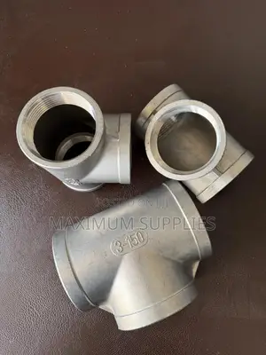 3-inch Stainless Steel Threaded T-piece Pipe Fittings