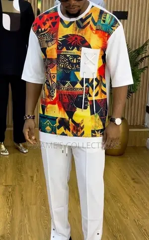 Men’S Kaftan Top and Down ( Size M, L, Xl, XXL Xxl)