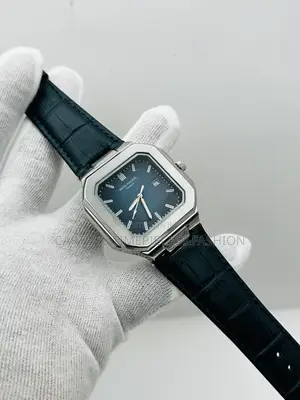Patek Phillipe Geneve Leather Watch