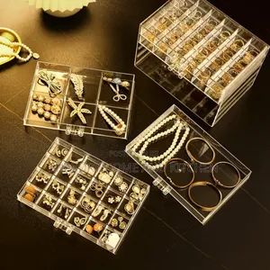 3 Layer 31 Compartment Jewelry Box