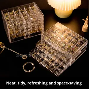 3 Layer 31 Compartment Jewelry Box