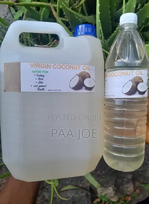Organic Virgin Coconut Oil (4.8l Gallon = 380, 1l Bottle = 90)
