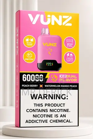 Vunz X2 Dual Flavor Disposable Vape – 6000 Puffs