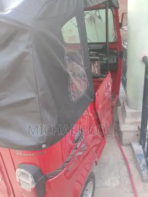 TVS King Deluxe Plus iTouch Start 2024 Red