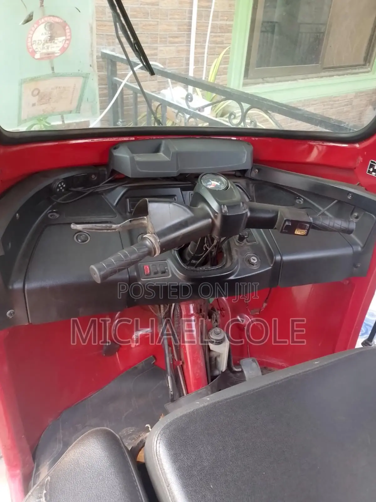 TVS King Deluxe Plus iTouch Start 2024 Red