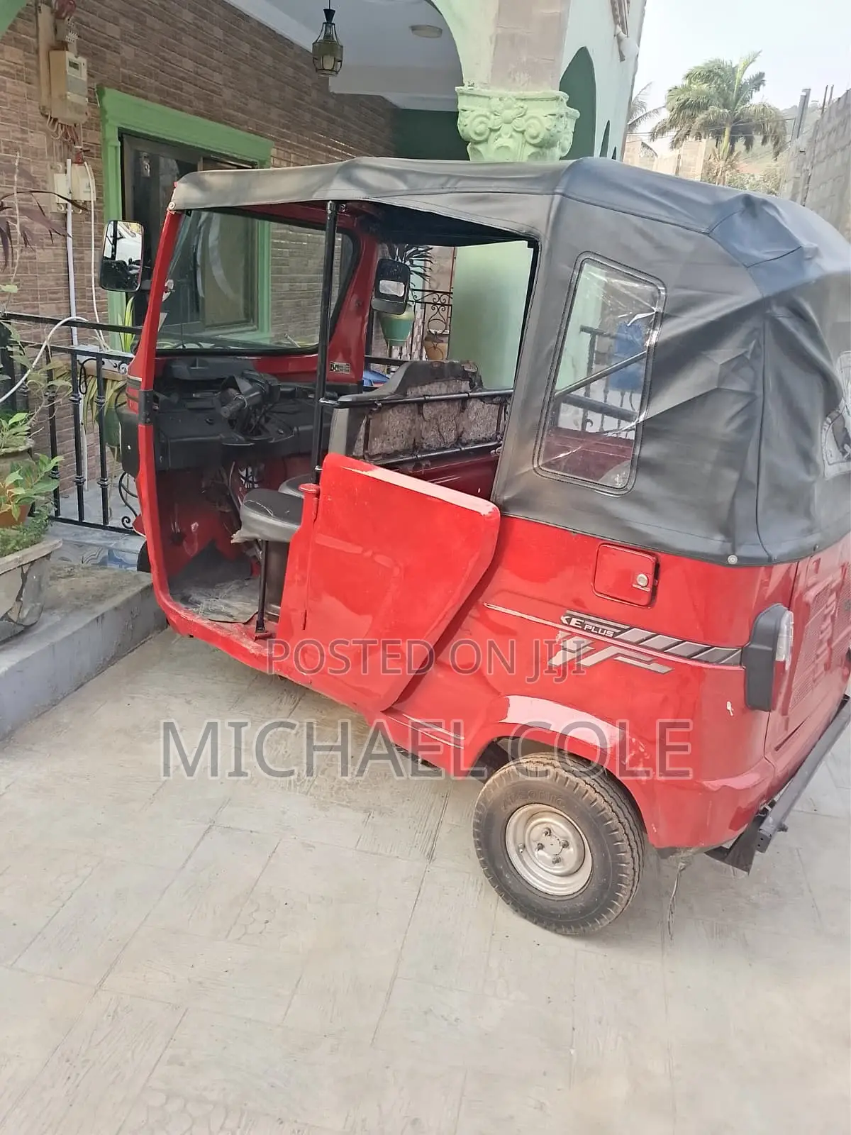 TVS King Deluxe Plus iTouch Start 2024 Red