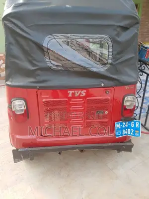 TVS King Deluxe Plus iTouch Start 2024 Red