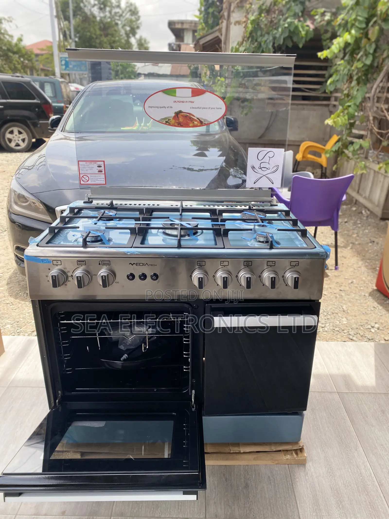 Available Mediatech 5 Burner Oven and Grill