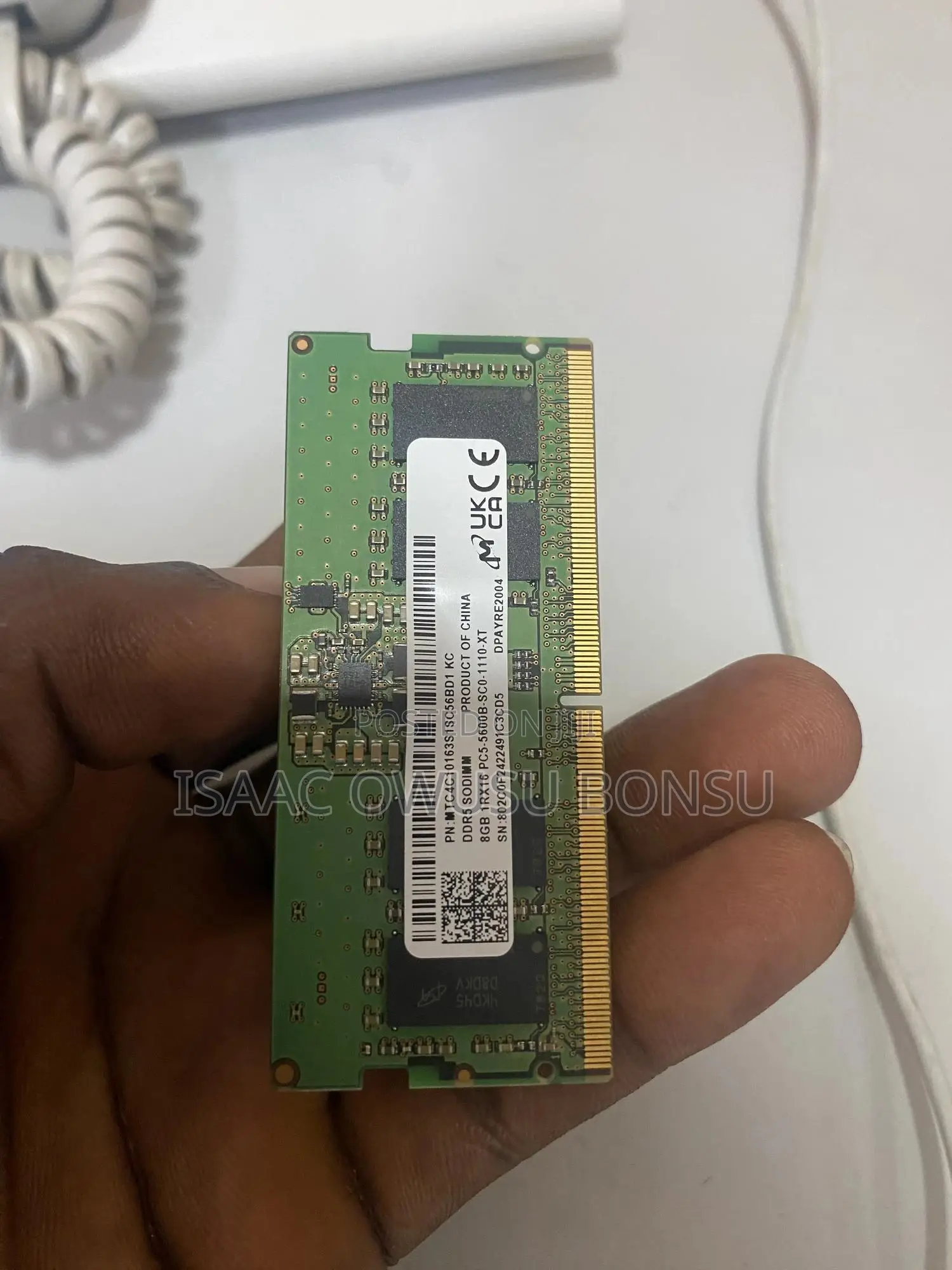8gb Ddr5 Laptop Ram