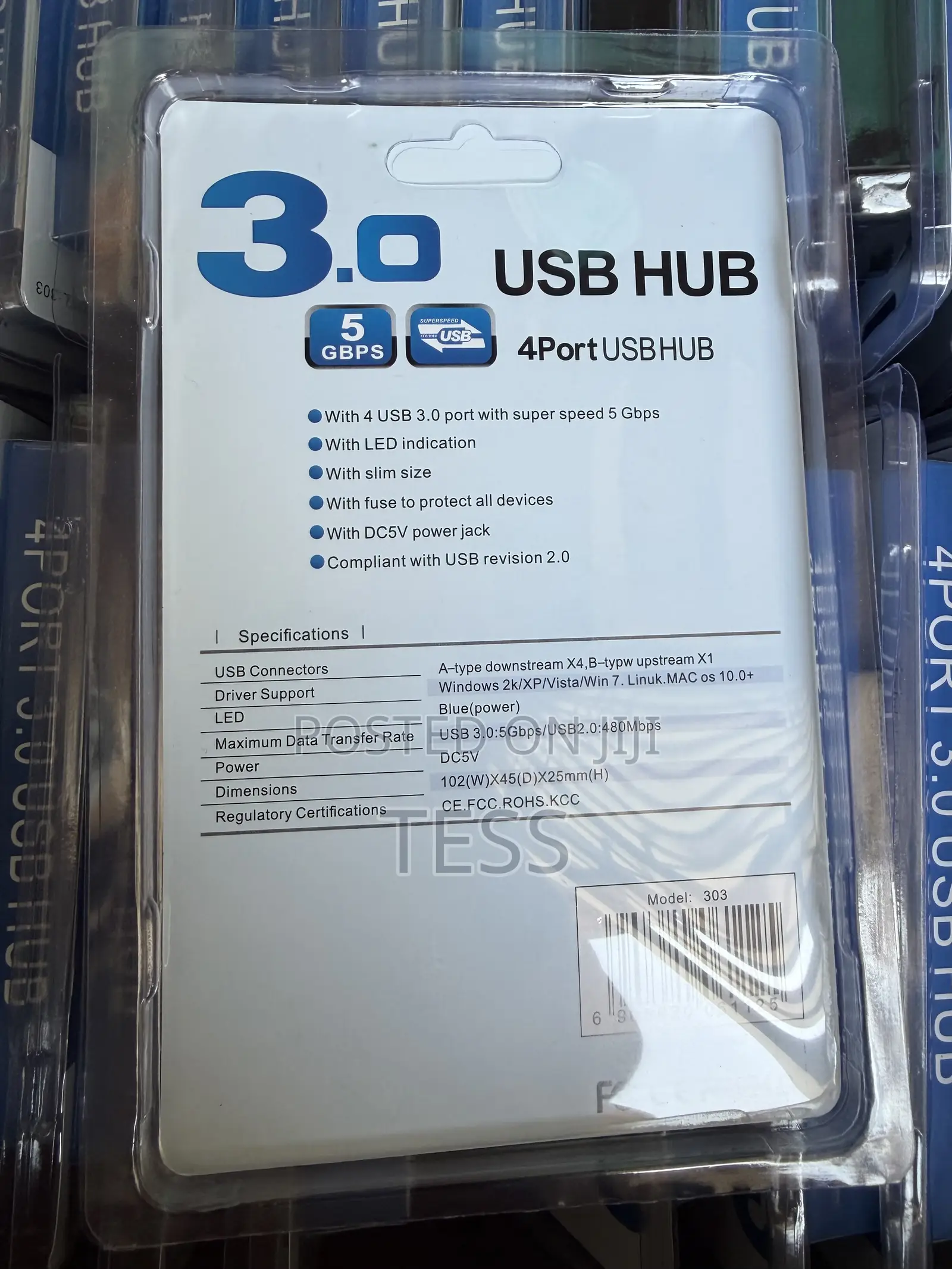 Usb Hub 3.0 4ports Compatible With All Windows and DVRS