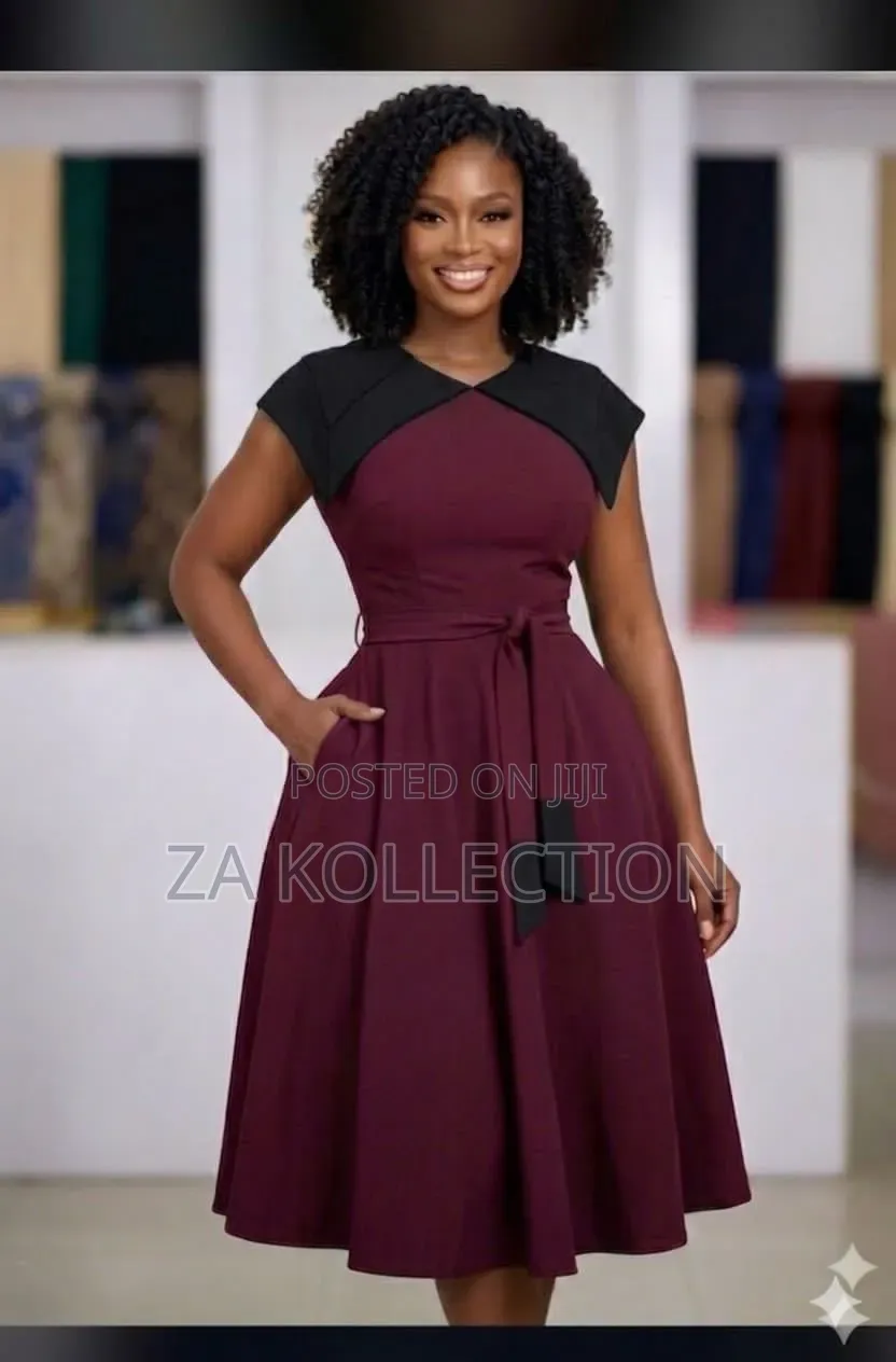 High End Ladies Official Flare Dress
