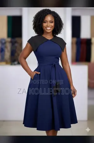 High End Ladies Official Flare Dress