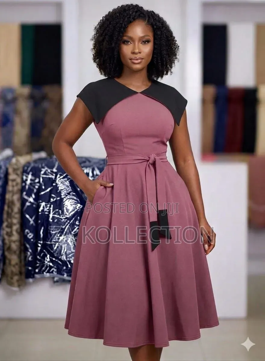 High End Ladies Official Flare Dress