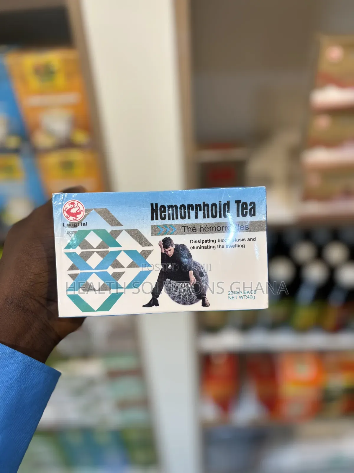Hemorrhoid Tea for Digestive Comfort Support