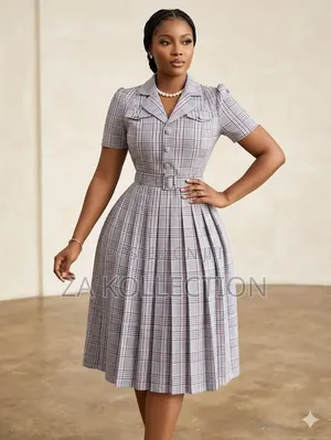 Ladies Flare Office Dress