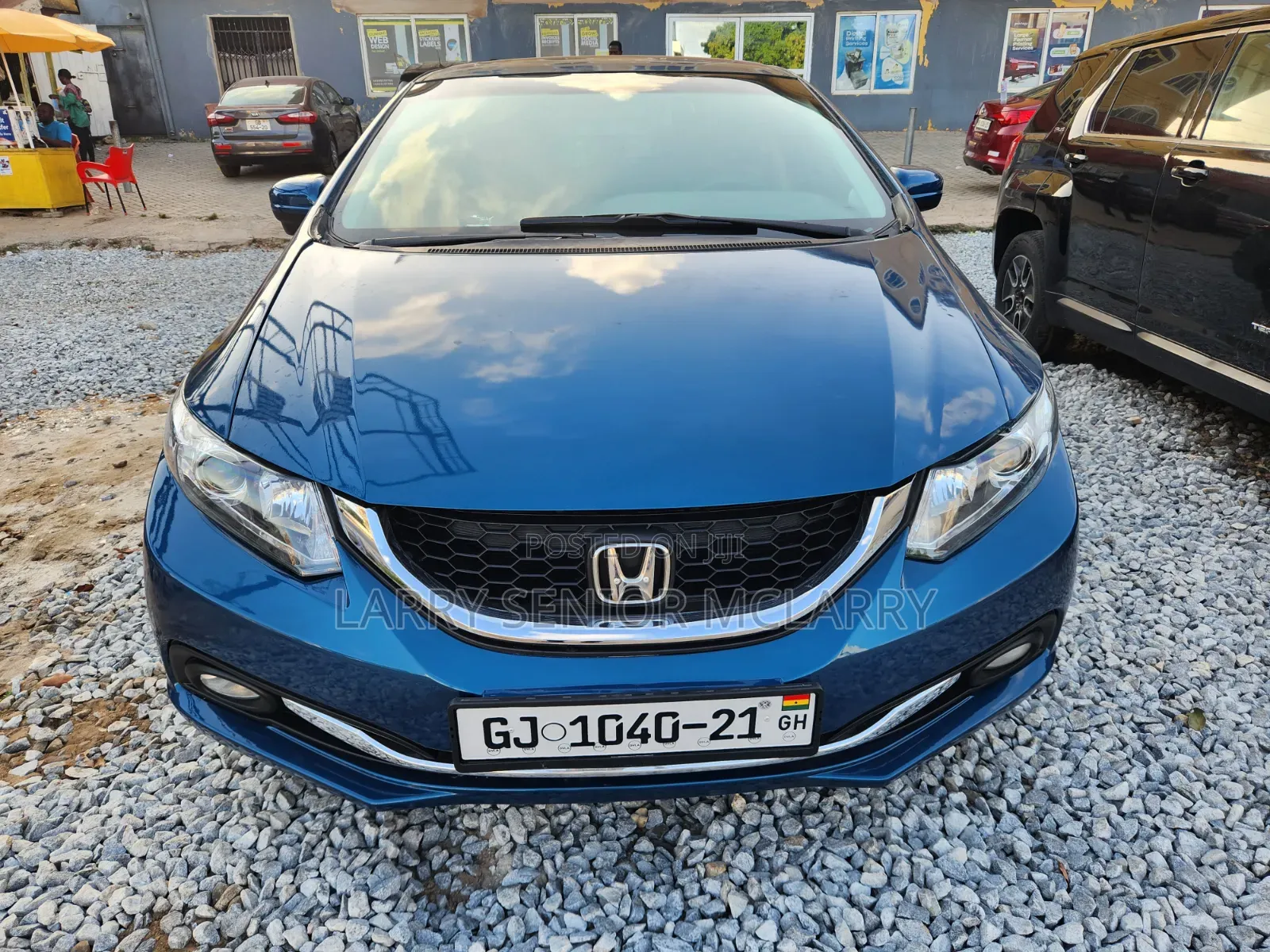 Honda Civic EX-L 4dr Sedan (1.8L 4cyl CVT) 2014 Blue