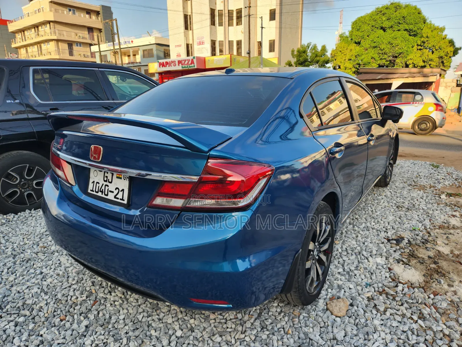 Honda Civic EX-L 4dr Sedan (1.8L 4cyl CVT) 2014 Blue