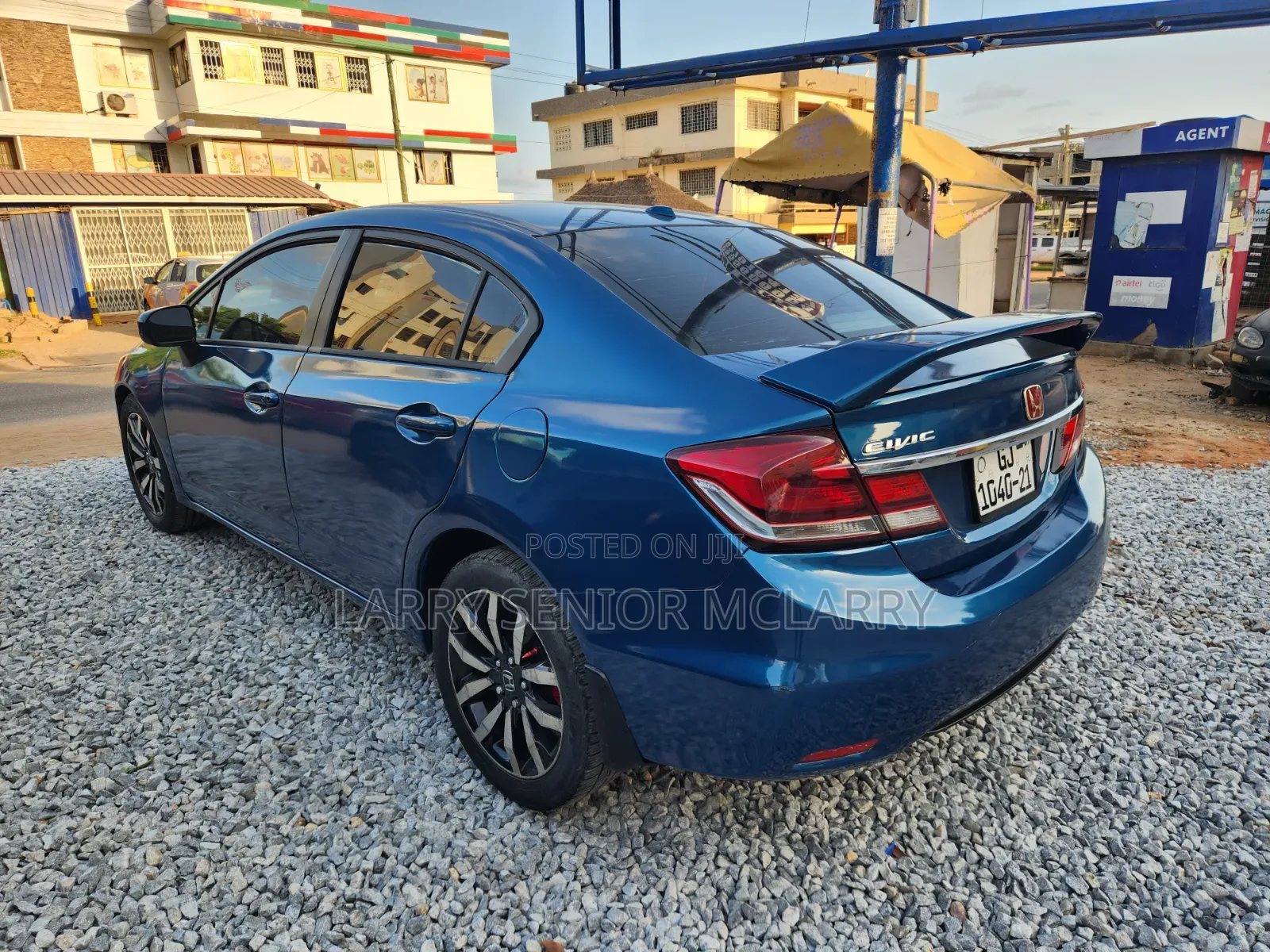 Honda Civic EX-L 4dr Sedan (1.8L 4cyl CVT) 2014 Blue