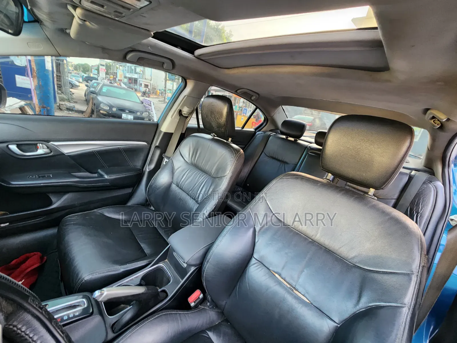Honda Civic EX-L 4dr Sedan (1.8L 4cyl CVT) 2014 Blue