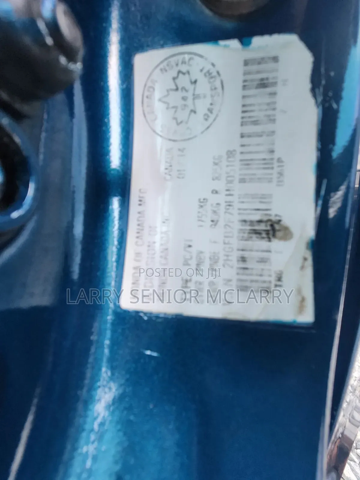 Honda Civic EX-L 4dr Sedan (1.8L 4cyl CVT) 2014 Blue