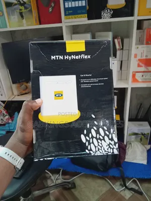 MTN Hynetflex Cat 6 Universal Router With a Ups Outdoor Usage