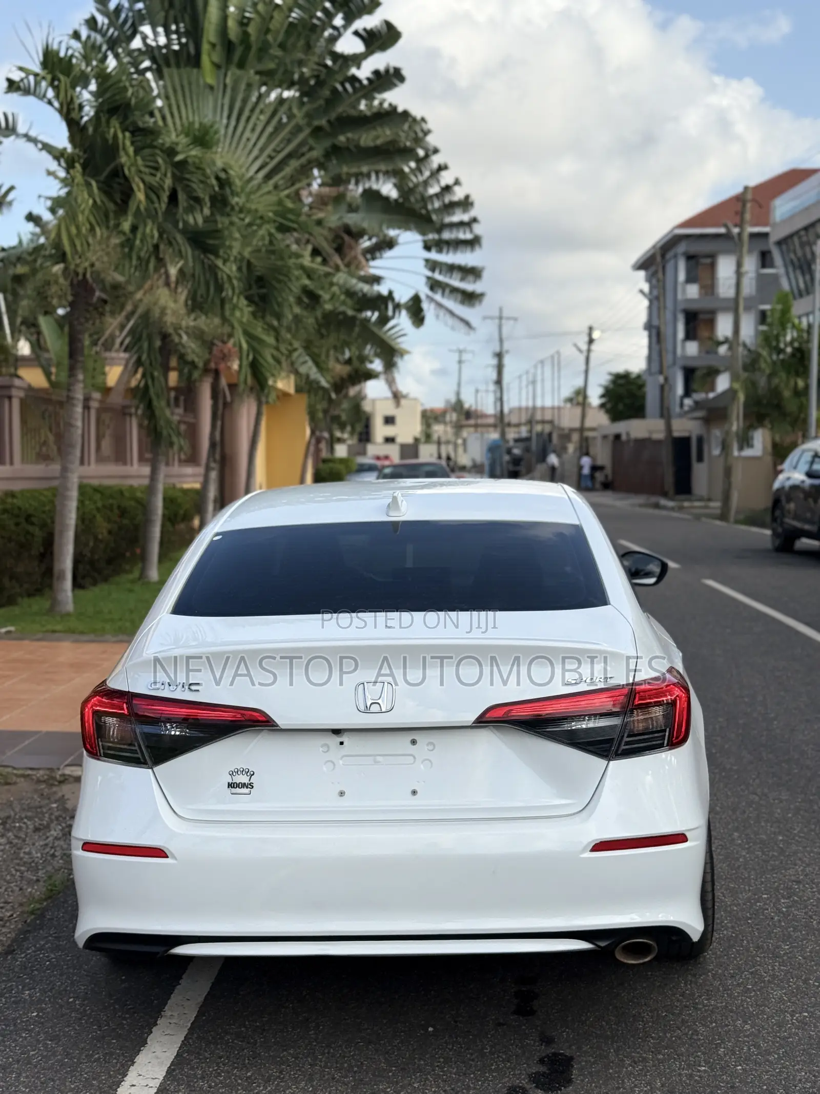 Honda Civic Sport 2022 White