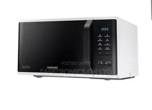 Secure Samsung 32l Microwave Oven Quick Defrost White Ms23k3513aw/Sg