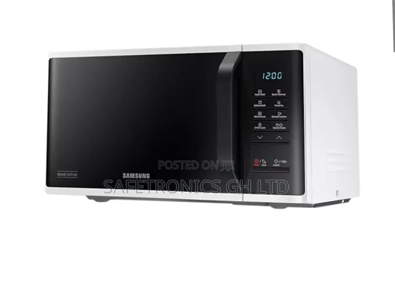 Secure Samsung 32l Microwave Oven Quick Defrost White Ms23k3513aw/Sg