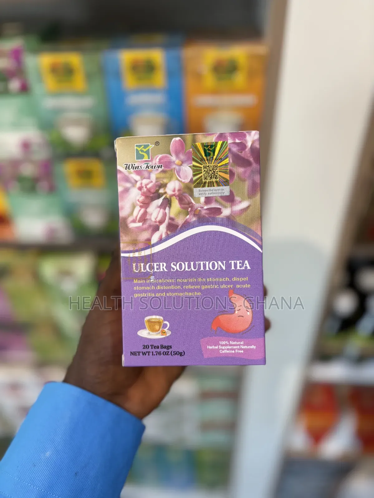 Ulcer Solution Tea for Stomach Comfort Digestive Support