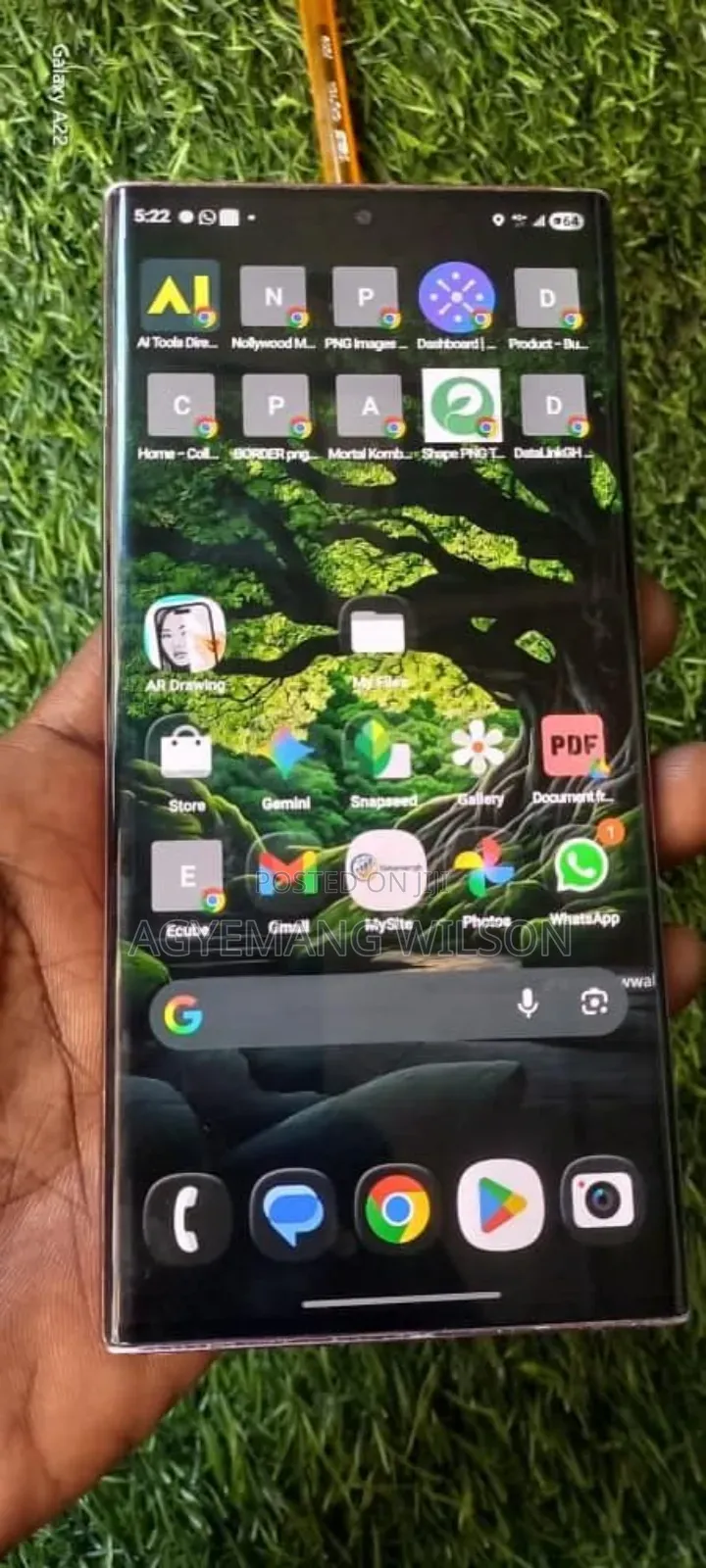 Samsung Galaxy S22 Ultra 5G 256 GB Purple