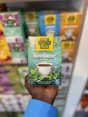 Peppermint Herbal Tea For Digestive Refreshing Wellness Support
