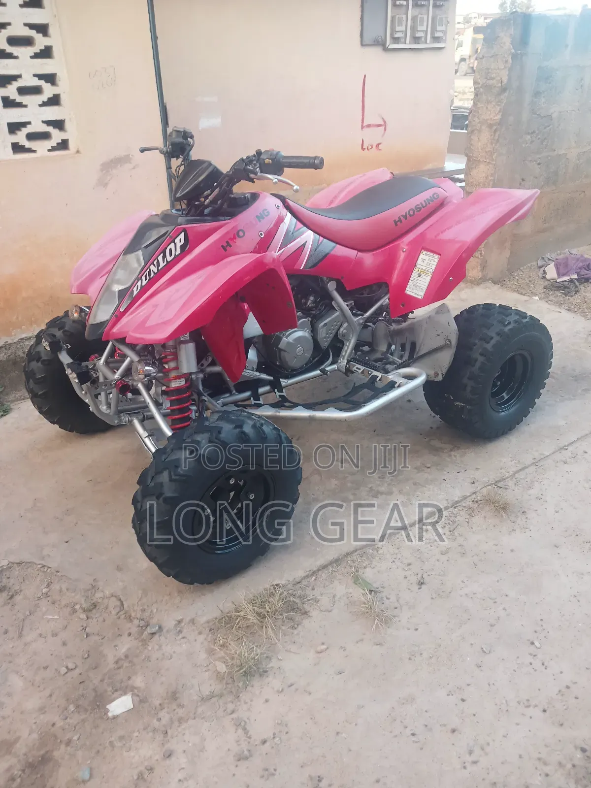 Hyosung Rally 2015 Red