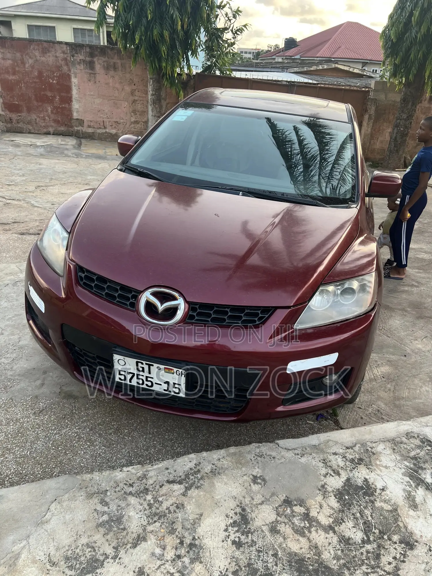 Mazda CX-7 MZR 2.3 DISI Turbo 2009 Brown