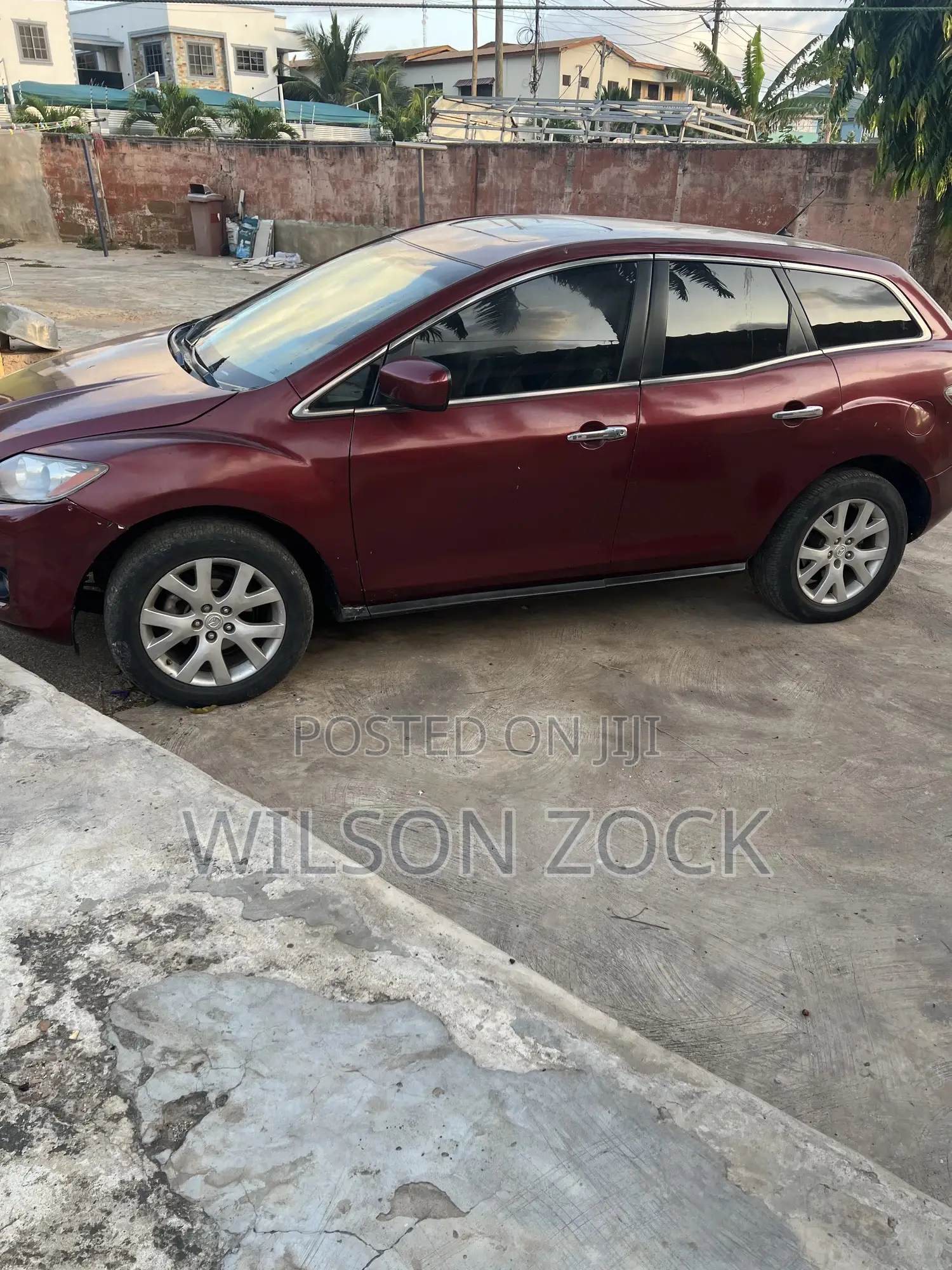 Mazda CX-7 MZR 2.3 DISI Turbo 2009 Brown