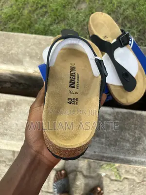 Black Birkenstock Gizeh Slippers