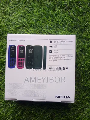 New Nokia 105 Black