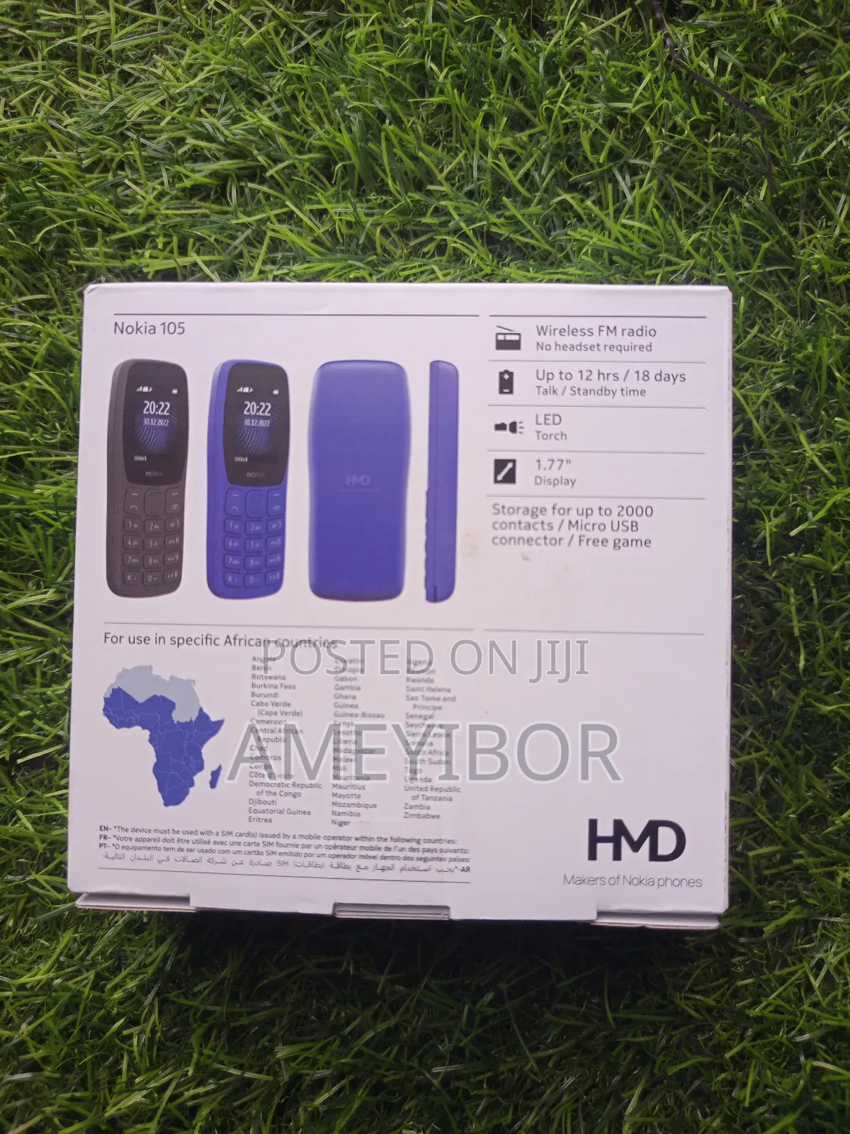 New Nokia 105 Black