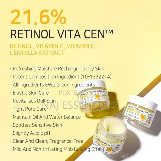 Aplb Retinol Vitamin C E Facial Cream (55ml)