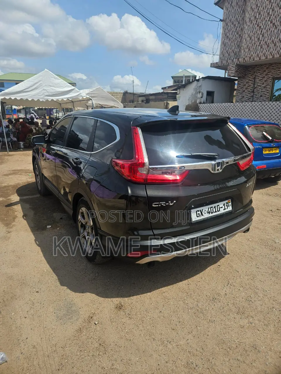 Honda CR-V EX AWD 2018 Black