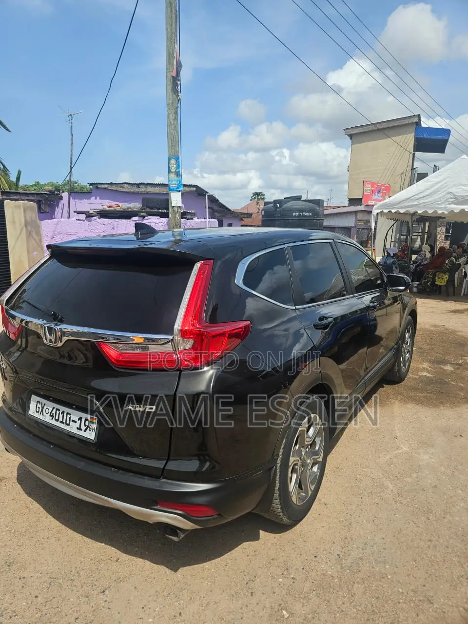 Honda CR-V EX AWD 2018 Black
