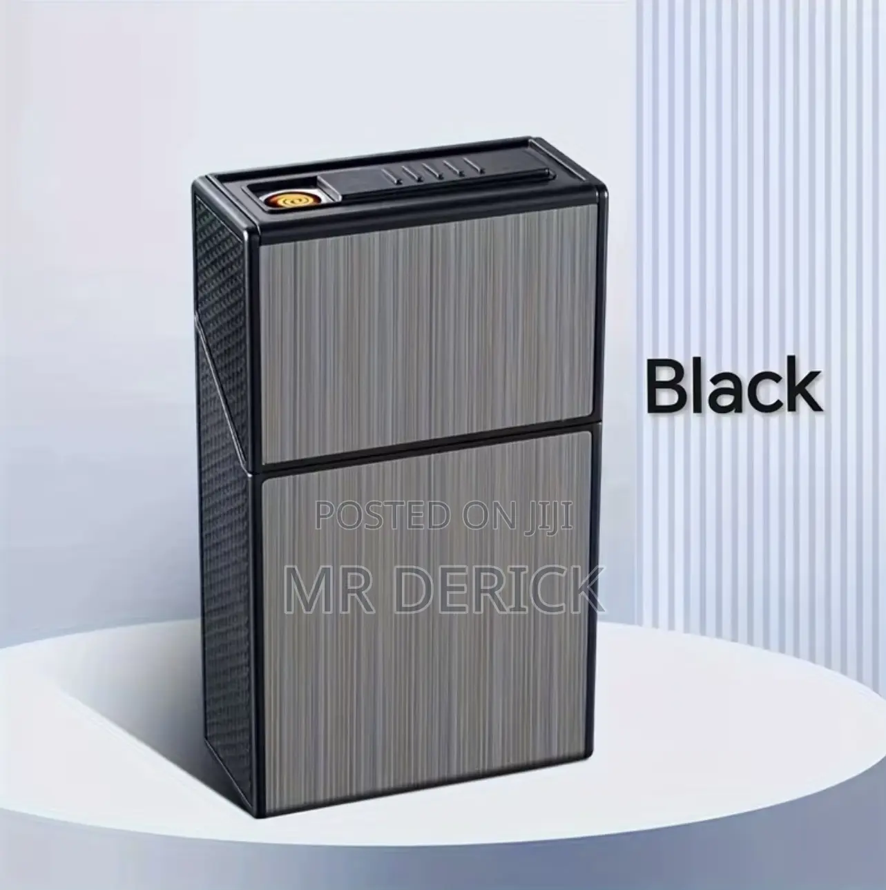 Usb Rechargeable Lighter Cigarette Case