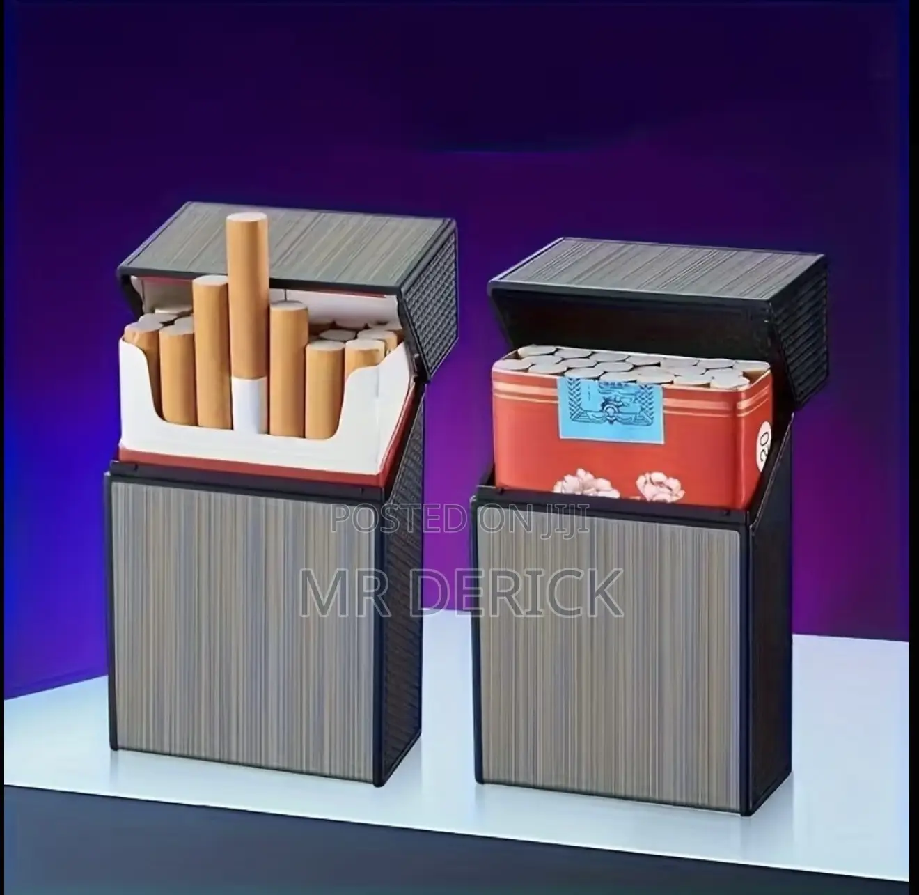 Usb Rechargeable Lighter Cigarette Case