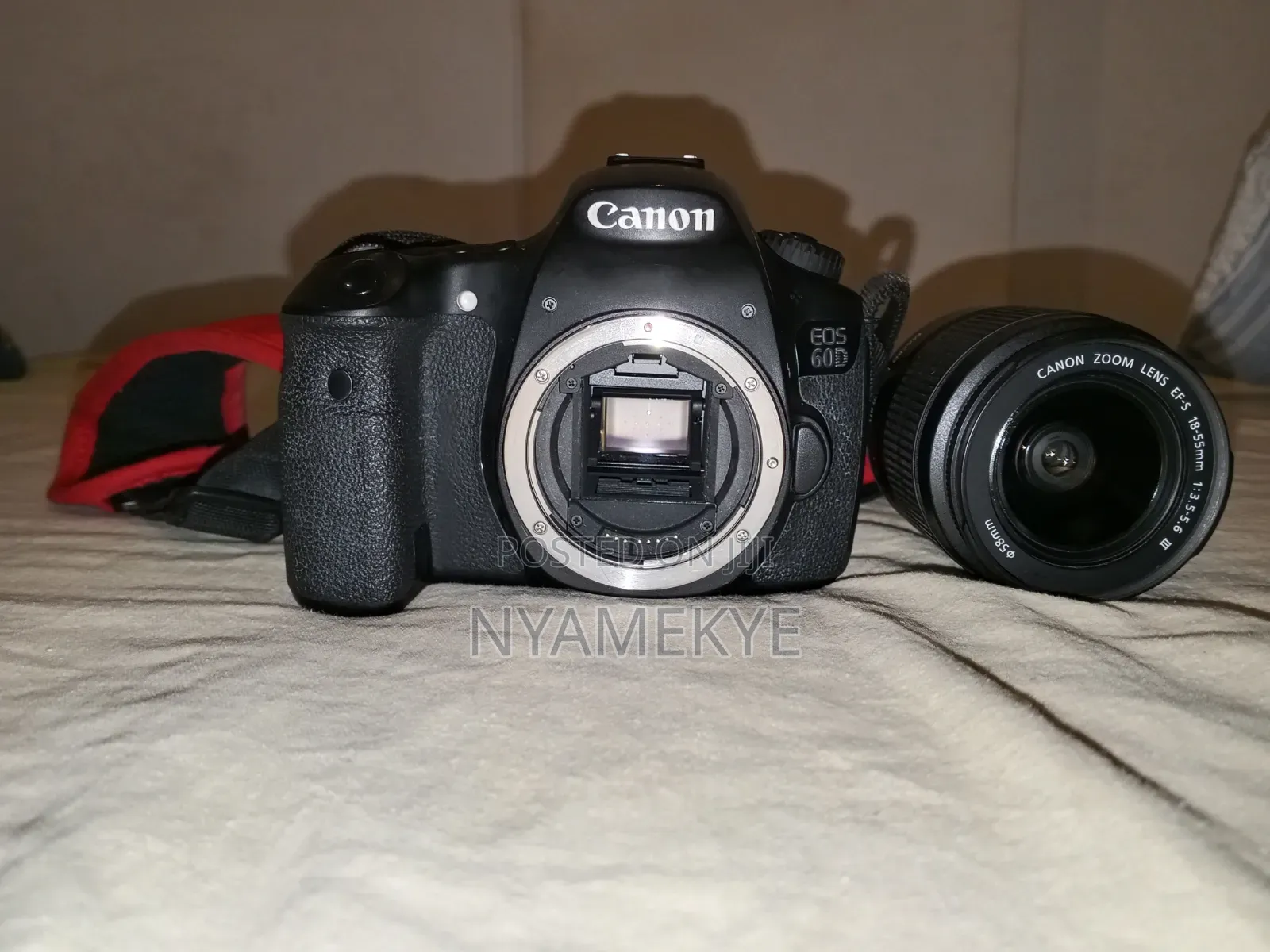 Canon Eos 60d Camera Body And 58mm Lens
