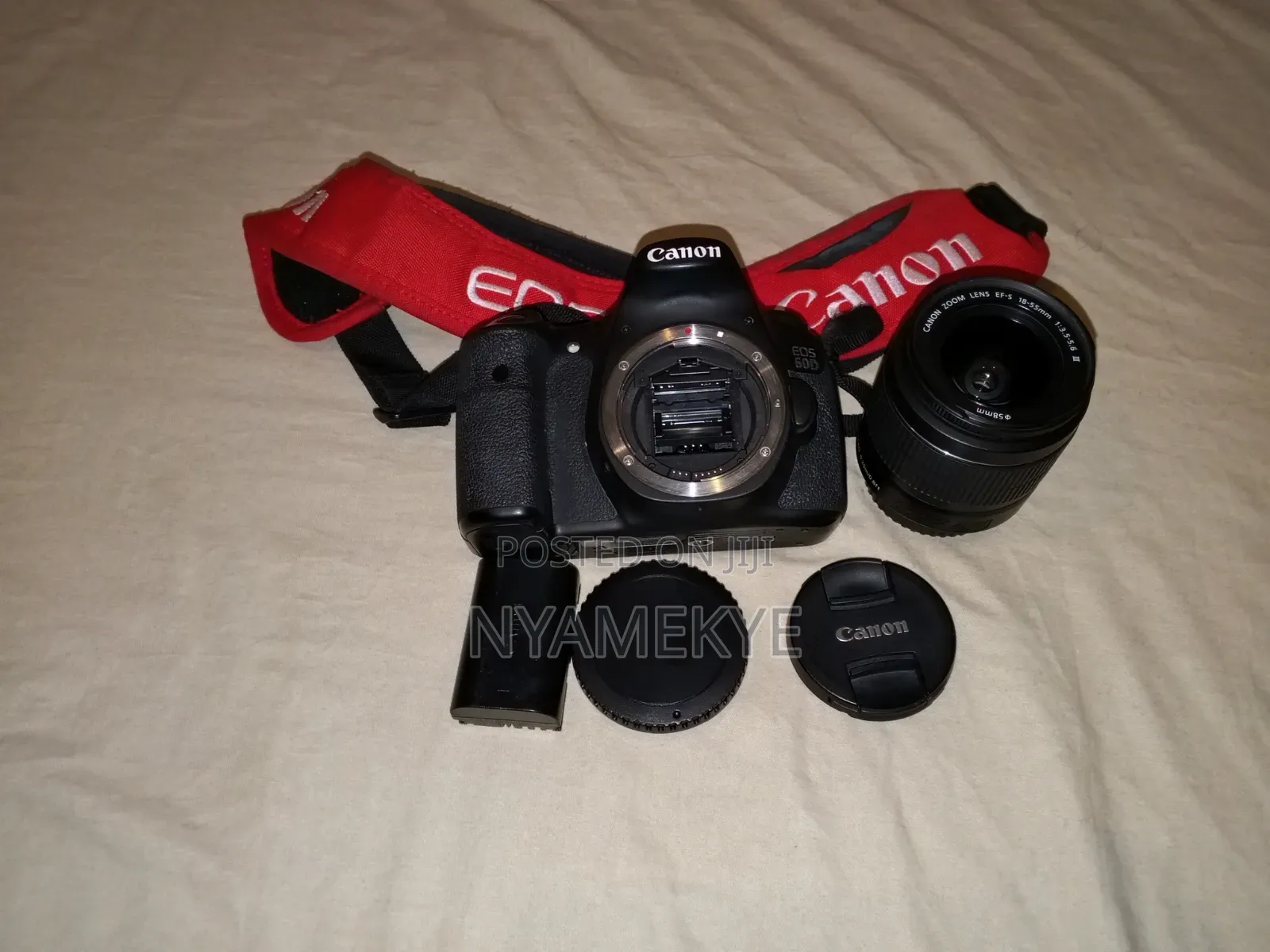 Canon Eos 60d Camera Body And 58mm Lens