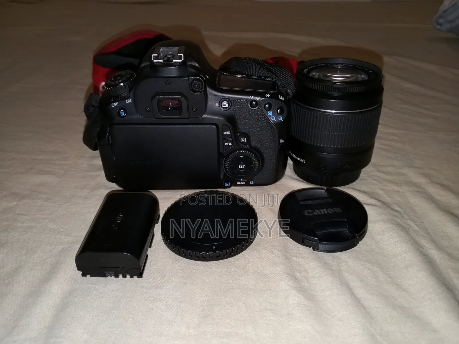 Canon Eos 60d Camera Body And 58mm Lens