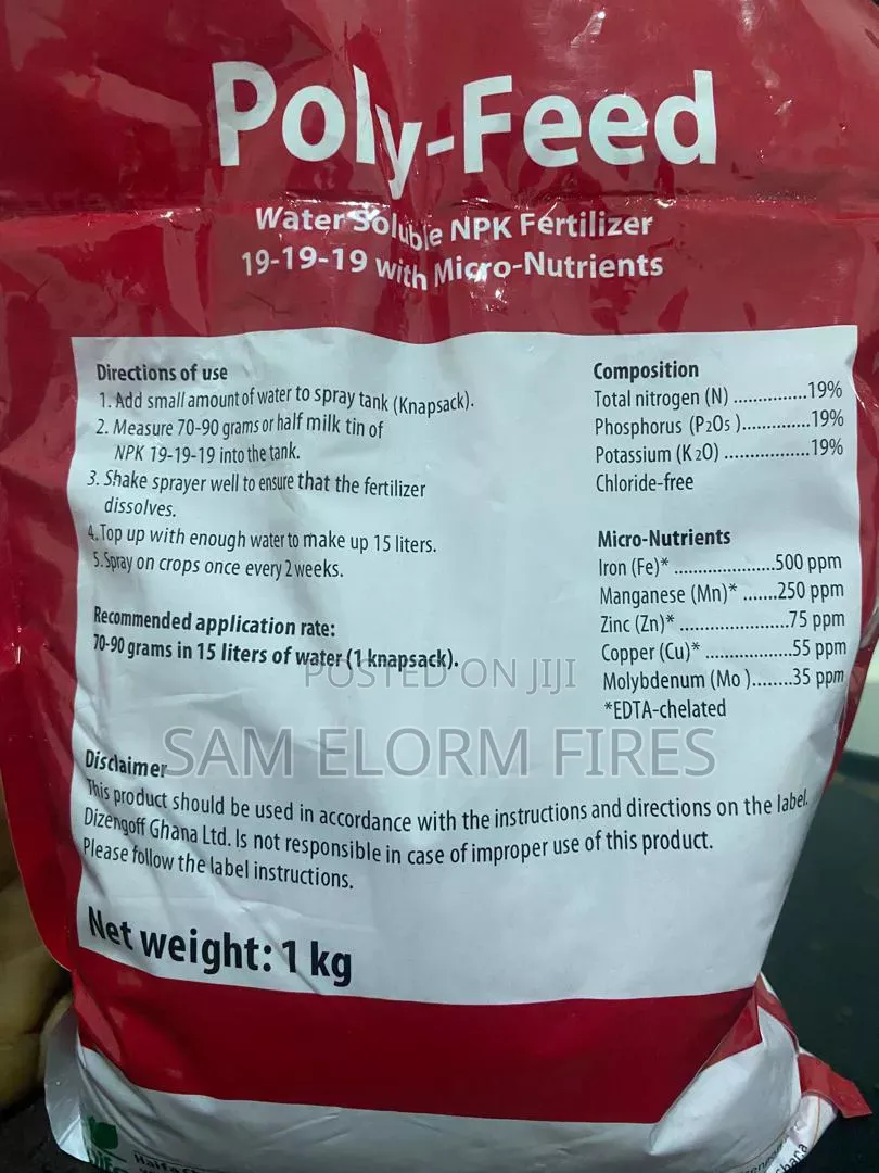 Poly Feed Fertilizer 19-19-19