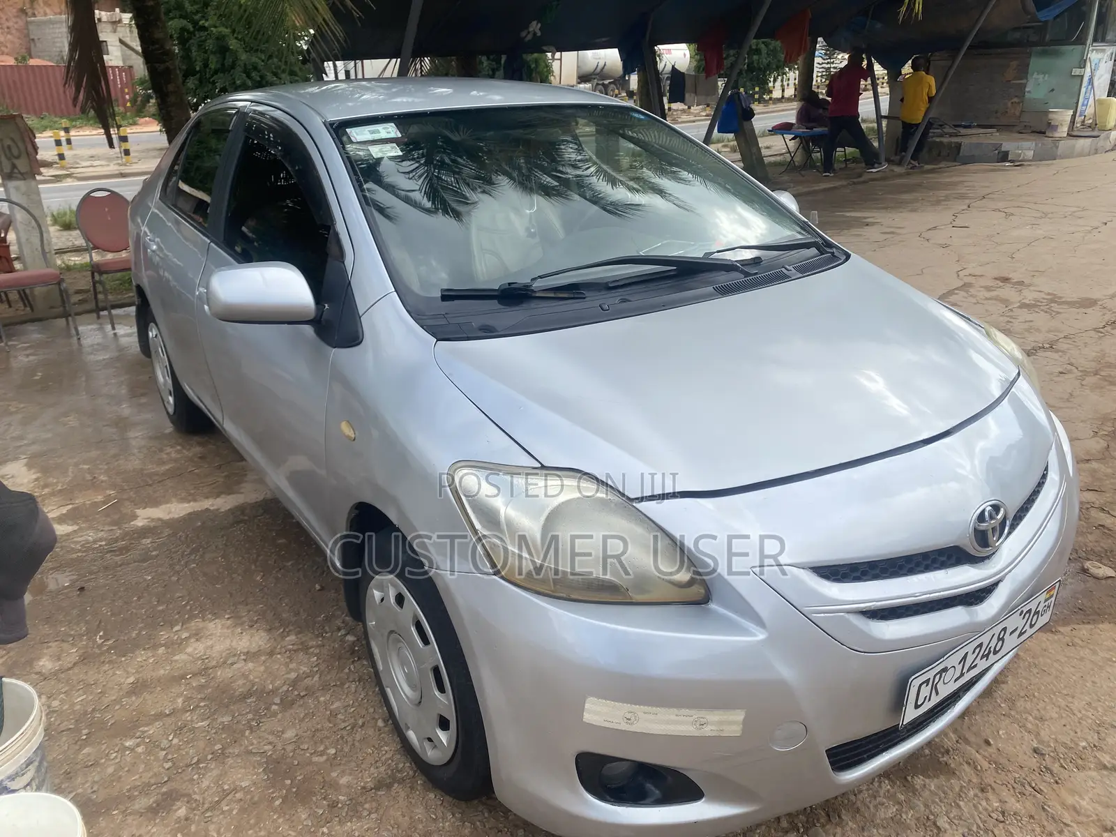 Toyota Belta 2010 Gray